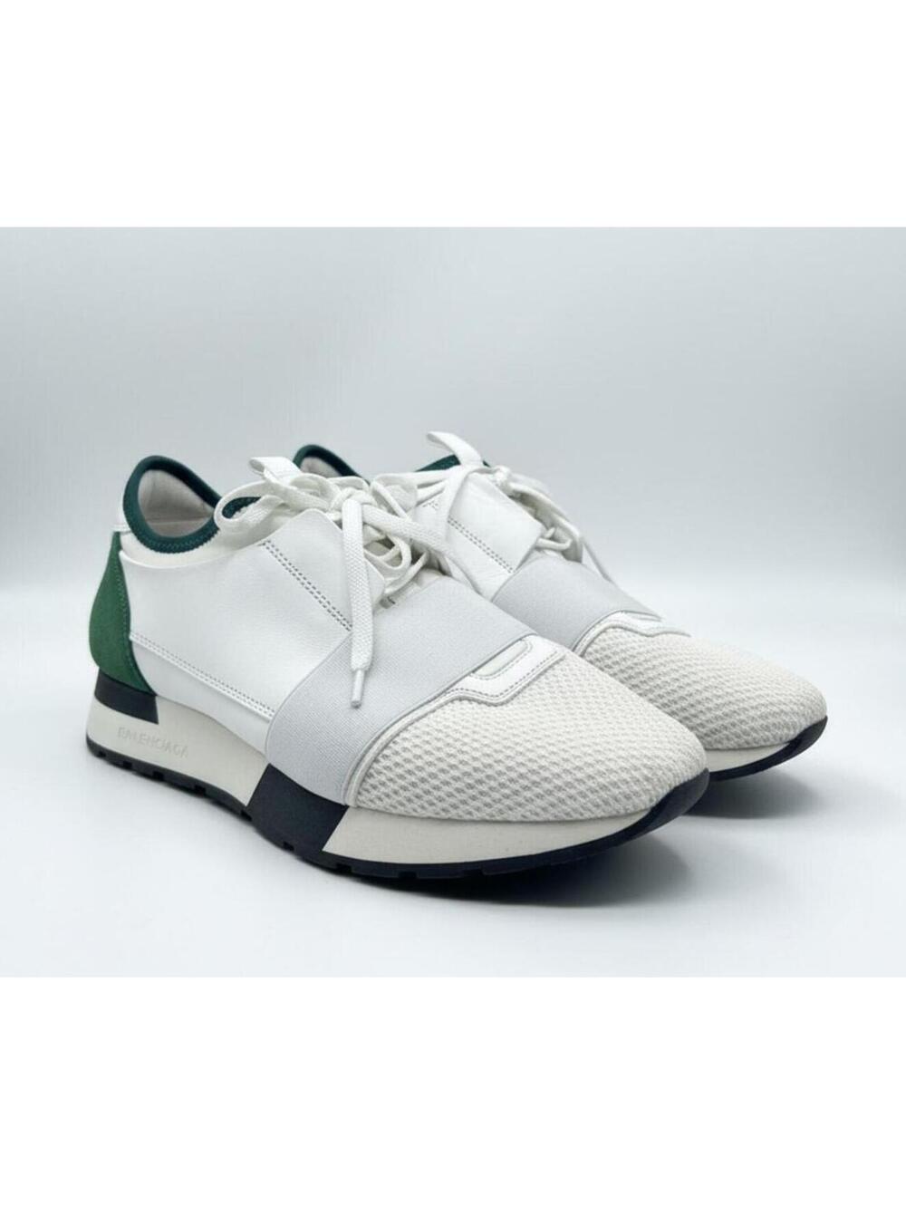 Authentic Balenciaga Leather Mesh Runner Sneakers Sz.39 | Loving Kindness Evryd